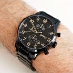 Hugo Boss Chronograph Watch Aeroliner For Men – 1513275, With Black Dial - Image 4