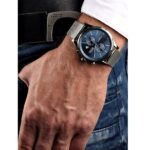 ⁦ساعة هوجو بوس كرونوغراف جيت للرجال – 1513441، مينا زرقاء⁩ - الصورة ⁦5⁩