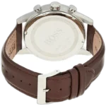 Hugo Boss Chronograph Watch Navigator For Men – 1513495, With Silver Dial - Image 3