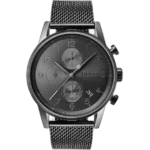 Hugo Boss Navigator 1513674 Chronograph Men's Watch, with Gray Dial and Gray PVD Stainless Steel Band.
