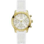Guess Marina W1025L5 women's watch white dial white silicone strap Egypt authentic