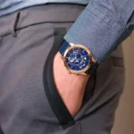 Tommy Hilfiger Men's Henry Watch 1710475, Sleek All-Navy. - Image 6