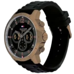 Tommy Hilfiger Men's Luca Watch 1710491, Sporty All-Black. - Image 2
