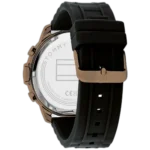 Tommy Hilfiger Men's Luca Watch 1710491, Sporty All-Black. - Image 3