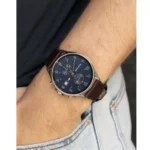 ⁦ساعة تومي هيلفيغر رجالي 1791712 "ويست"ميناء أزرق جذاب.⁩ - الصورة ⁦9⁩