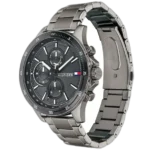 Tommy Hilfiger Men's Bank Watch 1791719, Grey Dial. - Image 6