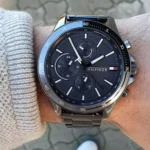 Tommy Hilfiger Men's Bank Watch 1791719, Grey Dial. - Image 9