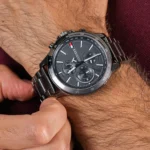 Tommy Hilfiger Men's Bank Watch 1791719, Grey Dial. - Image 10