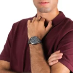 Tommy Hilfiger Men's Bank Watch 1791719, Grey Dial. - Image 12