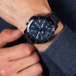 Tommy Hilfiger Men's Bank Watch 1791720,Blue Dial. - Image 4