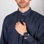 Tommy Hilfiger Men's Bank Watch 1791720,Blue Dial. - Image 6