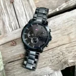 Tommy Hilfiger Men's Jameson Watch 1791795, Sleek All-Black. - Image 6