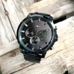 Tommy Hilfiger Men's Jameson Watch 1791795, Sleek All-Black. - Image 7