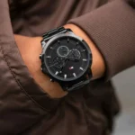 Tommy Hilfiger Men's Jameson Watch 1791795, Sleek All-Black. - Image 8