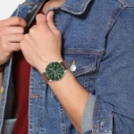 Tommy Hilfiger Men's Jimmy Watch 1791948, Distinctive Green Dial. - Image 4