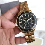 Michael Kors Men's Cunningham Watch MK7154, Black Dial - Image 5