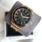 Michael Kors Men's Cunningham Watch MK7154, Black Dial - Image 7