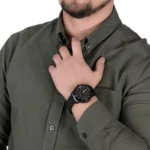 Michael Kors Men's Cunningham Watch MK7157, Sleek Black Dial, - Image 7