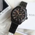 Michael Kors Men's Cunningham Watch MK7157, Sleek Black Dial, - Image 2