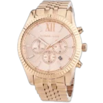 Michael Kors Men's Lexington Watch MK8319, Sophisticated Rose Gold Dial. - Image 3