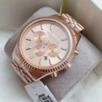 Michael Kors Men's Lexington Watch MK8319, Sophisticated Rose Gold Dial. - Image 9