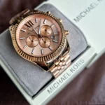 Michael Kors Men's Lexington Watch MK8319, Sophisticated Rose Gold Dial. - Image 10