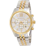 Michael Kors Men's Lexington Watch MK8344, Crisp White Dial. - Image 2