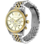 Michael Kors Men's Lexington Watch MK8344, Crisp White Dial. - Image 3