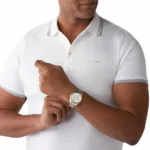 Michael Kors Men's Lexington Watch MK8344, Crisp White Dial. - Image 11