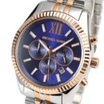 Michael Kors Men's Lexington Watch MK8412, Navy Blue Dial. - Image 4