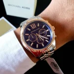 Michael Kors Men's Lexington Watch MK8412, Navy Blue Dial. - Image 7