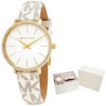 Michael Kors Women's Pyper Watch MK1037, Clean White Dial. - Image 4