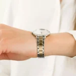 Michael Kors Women's Mini Pyper Watch MK1041, Dazzling White Dial. - Image 6