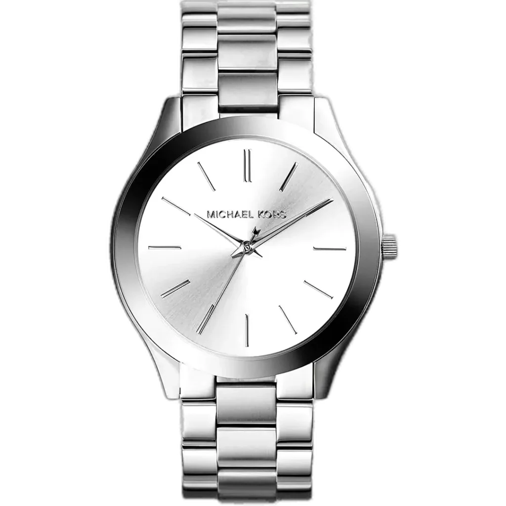 Michael Kors MK3179 Watch Slim Runway ladies, all-gold-tone stainless steel, 42mm.