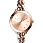 Michael Kors MK3223 Watch Runway Slim ladies, all-rose gold-tone stainless steel, 42mm.