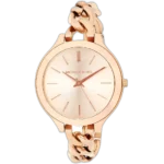 Michael Kors Women's Runway Slim Watch MK3223, Elegant Rose Gold Dial. - Image 2