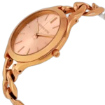 Michael Kors Women's Runway Slim Watch MK3223, Elegant Rose Gold Dial. - Image 3