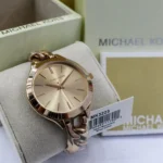 Michael Kors Women's Runway Slim Watch MK3223, Elegant Rose Gold Dial. - Image 9