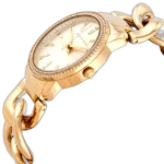 Michael Kors Women's Nini Watch MK3235, Luxurious Gold-Tone Dial. - Image 3
