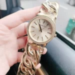 Michael Kors Women's Nini Watch MK3235, Luxurious Gold-Tone Dial. - Image 8