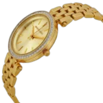Michael Kors Women's Darci Mini Watch MK3365, Ultimate Gold. - Image 3