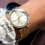 Michael Kors Women's Darci Mini Watch MK3365, Ultimate Gold. - Image 7