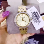 Michael Kors Women's Darci Mini Watch MK3365, Ultimate Gold. - Image 9