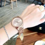 Michael Kors Women's Runway Slim Watch MK3591, Rose Gold Dial. - Image 7