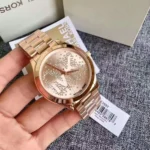 Michael Kors Women's Runway Slim Watch MK3591, Rose Gold Dial. - Image 9