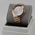 Michael Kors Women's Runway Slim Watch MK3591, Rose Gold Dial. - Image 11