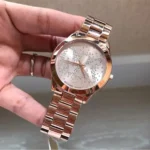 Michael Kors Women's Runway Slim Watch MK3591, Rose Gold Dial. - Image 12