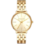 Michael Kors MK3898 Watch Pyper ladies, all-gold-tone, minimalist dial, 38mm.