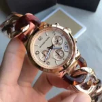 Michael Kors Women's Runway Twist Watch MK4269, Rose Gold Dial. - Image 7