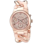 Michael Kors Women's Runway Twist Watch MK4283, Dazzling Rose GoldDial. - Image 2
